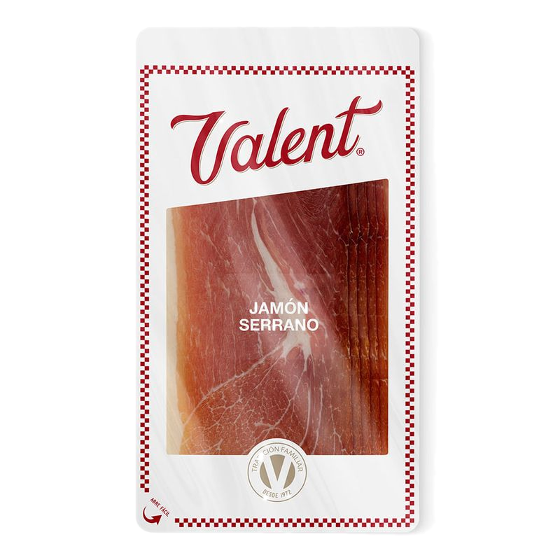 Jamón Serrano Valent Feteado 100 G