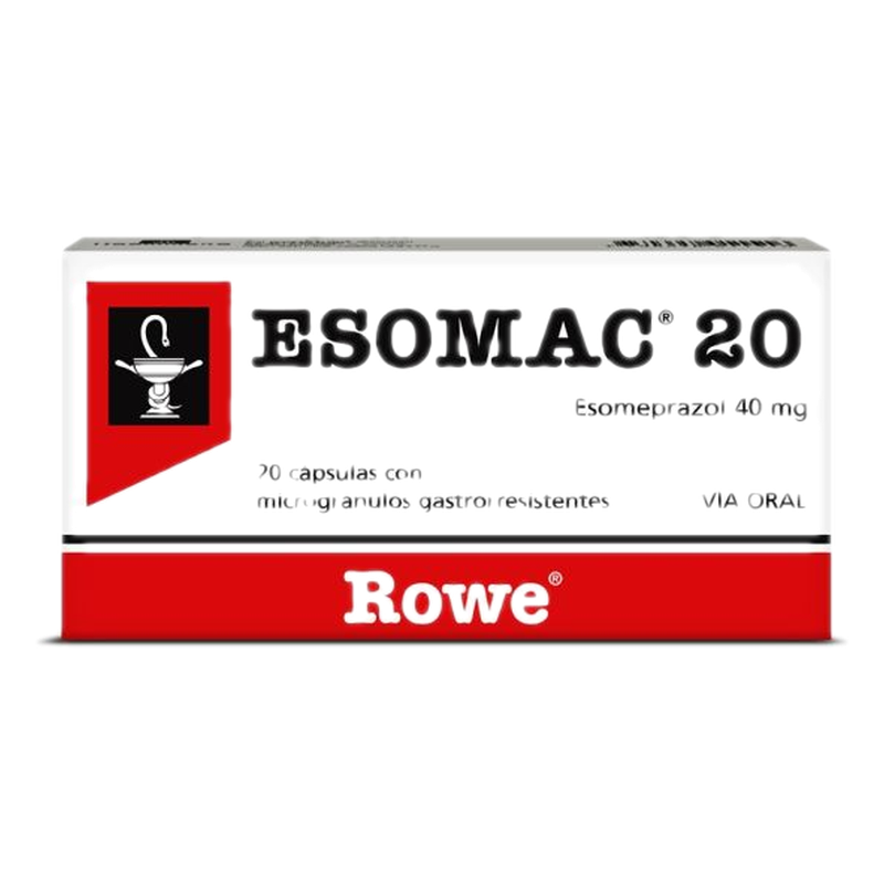 Esomac 40 Mg X 30 Cápsulas