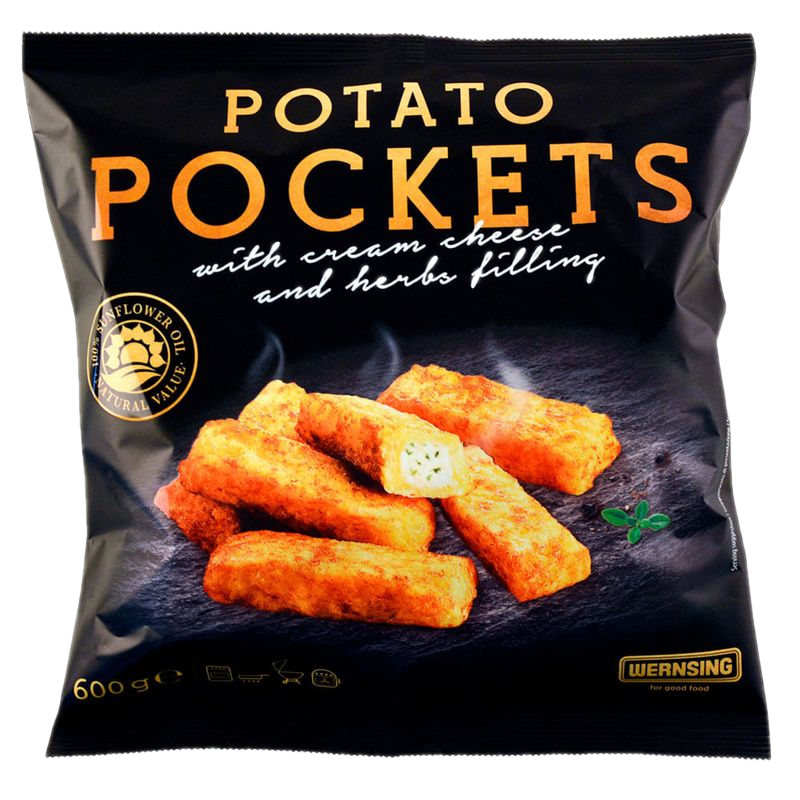 Bastones De Papa Rellenos Queso Y Hierbas Wernsing 600 G