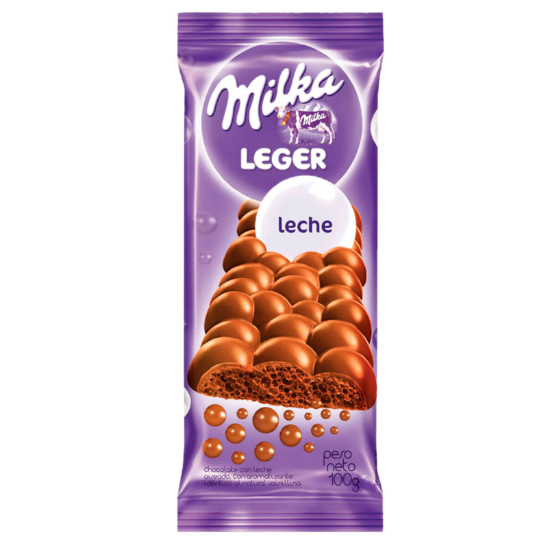 Tableta Chocolate Milka Leger 110 G