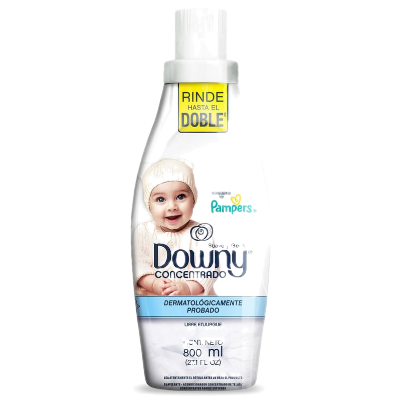 Suavizante Ropa Downy Suave Y Gentil Bt. 800 Ml