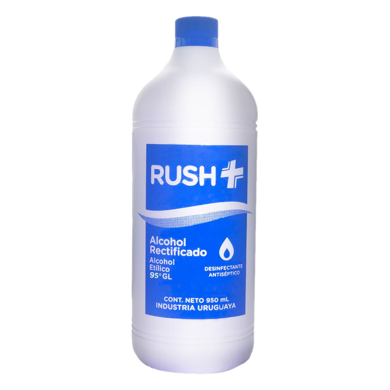 Alcohol Rectificado Rush 95% 1 L