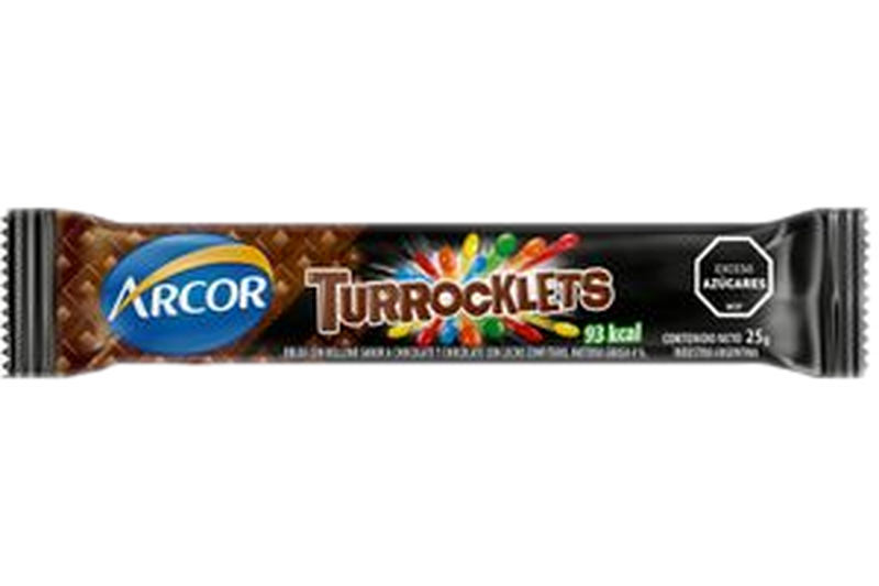 Barra De Chocolate Turrocklets 25 G