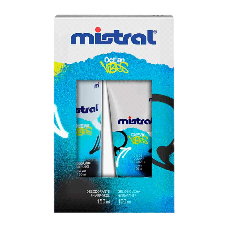 Estuche Mistral Ocean Vibes Desodorante 150 Ml + Gel