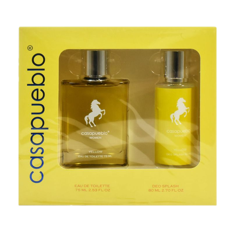 Pack Casapueblo Wild Edt + Deo Splash Yellow 75+80 Ml