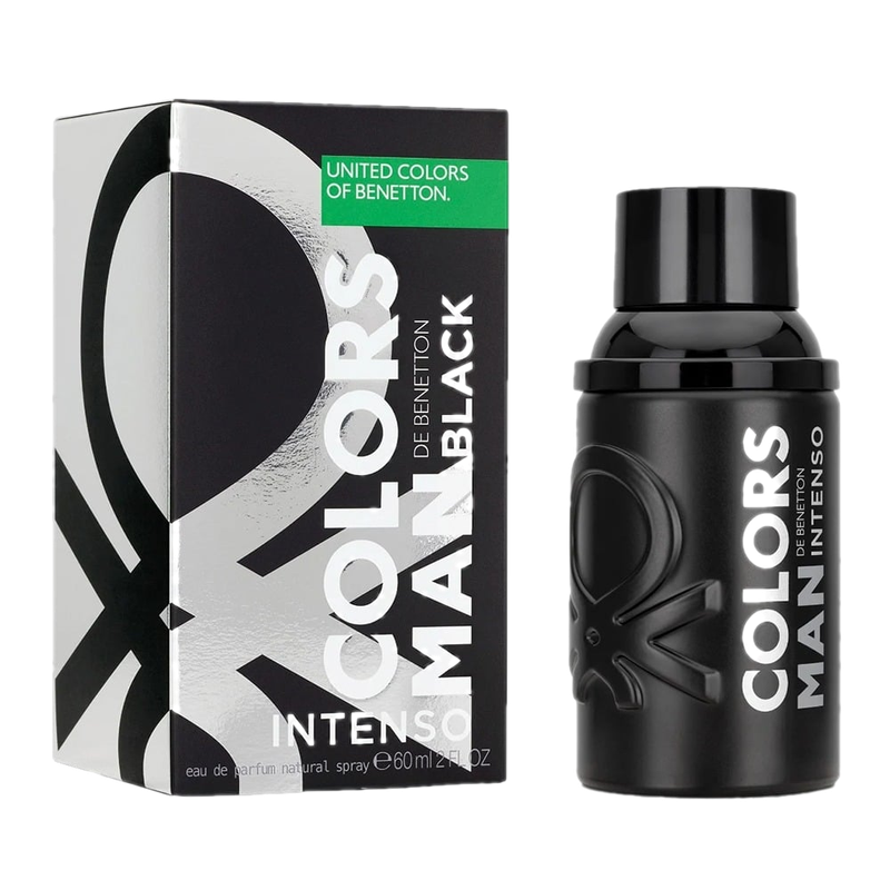 Perfume Benetton Black Intenso Men Edp 60 Ml