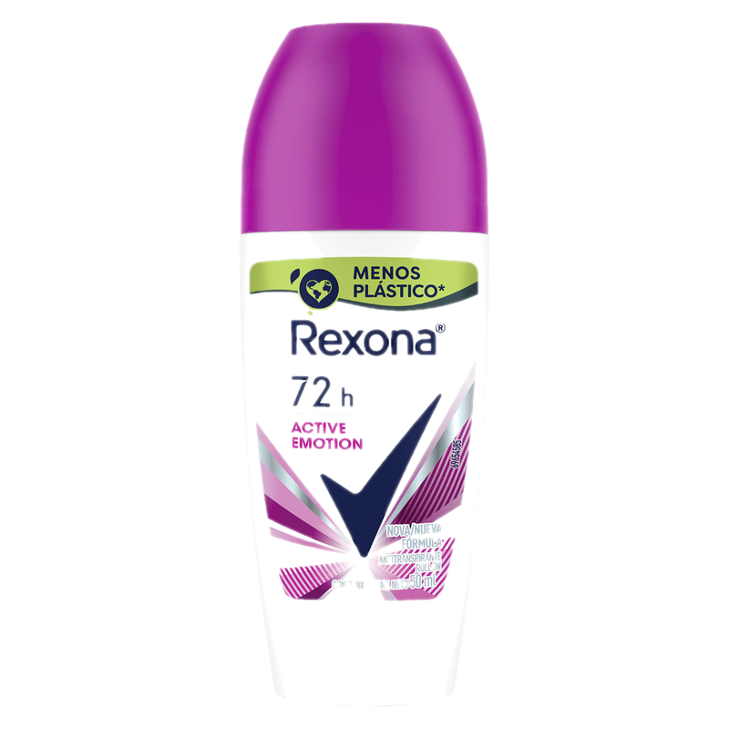 Antitranspirante En Roll On Rexona Woman Active Emotion 50 Ml