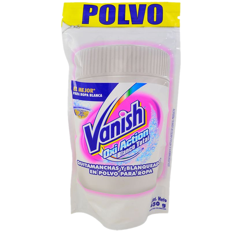 Quitamanchas Polvo Vanish White 450 G