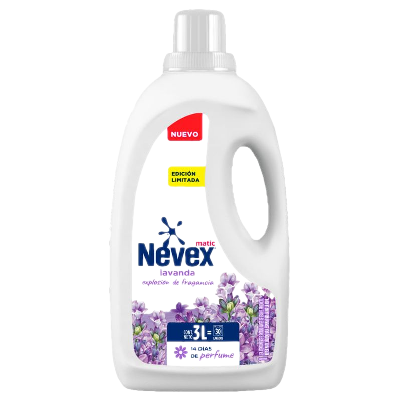 Detergente Para Ropa Nevex Lavanda 3 L