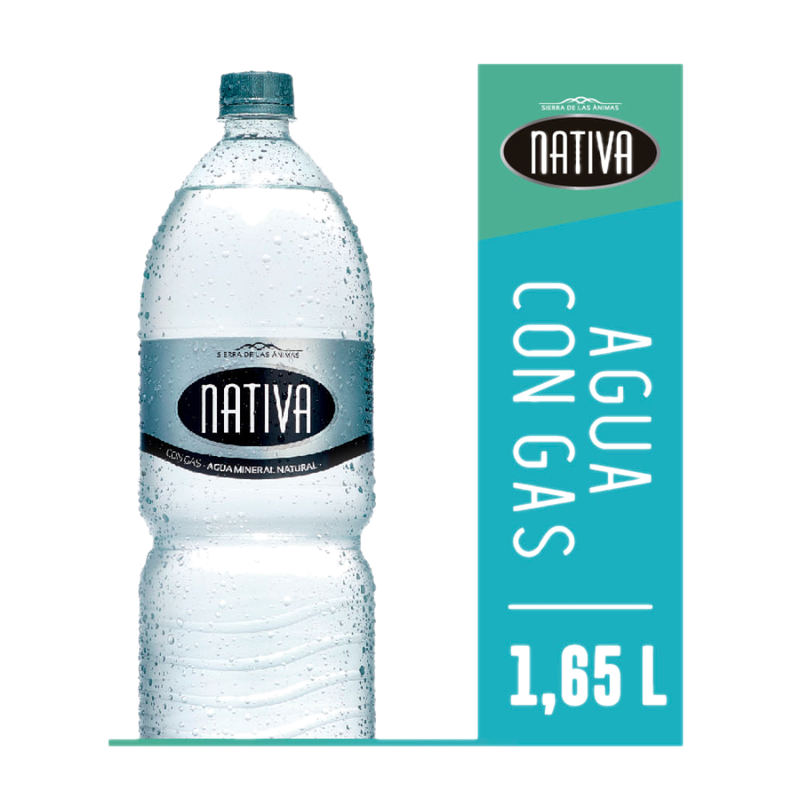 Agua Nativa Con Gas 1.65 L