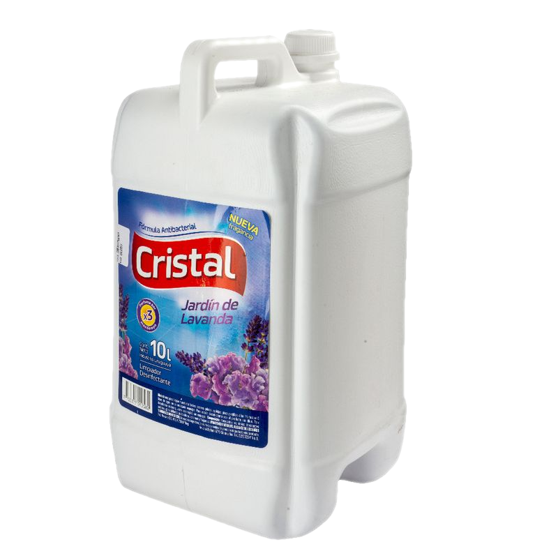 Limpiador Líquido Cristal Lavanda 10 L