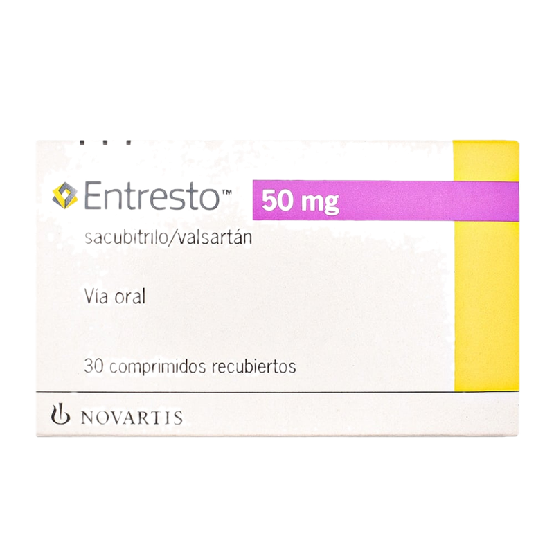 Entresto 50 Mg 30 Comprimidos Recubiertos