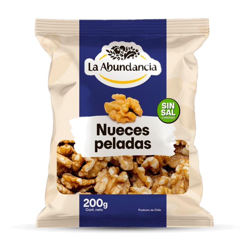 Nueces Peladas La Abundancia 200 G