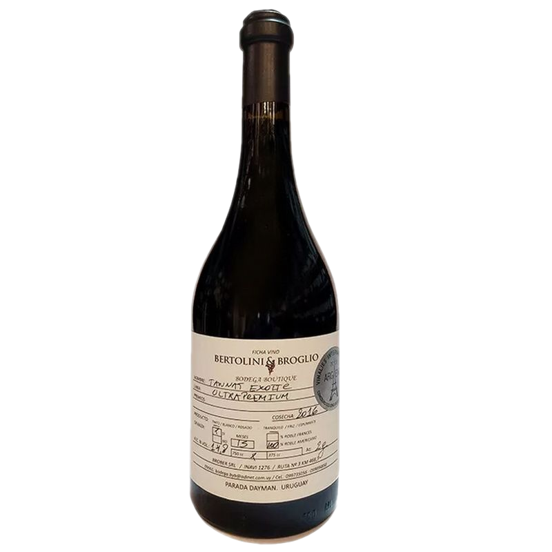 Vino Tinto Bertolini & Broglio Tannat Exotic Roble Americano