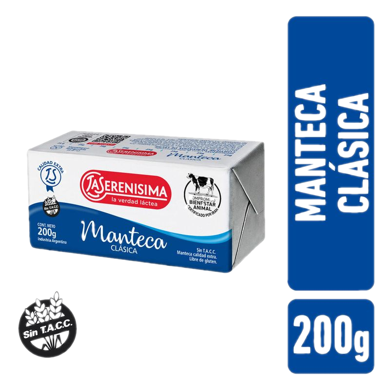 Manteca La Serenisima 200 G
