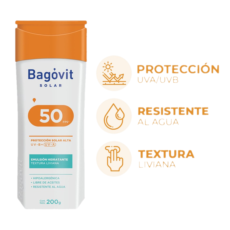 Protector Solar Bagovit Family Care Fps50 200 G
