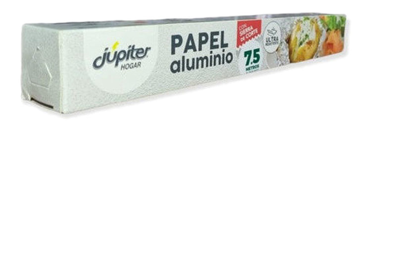 Jupiter Papel Aluminio 30cm X 7.5 Mts 1018