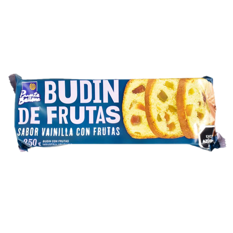 Budín Con Fruta Punta Ballena 250 G