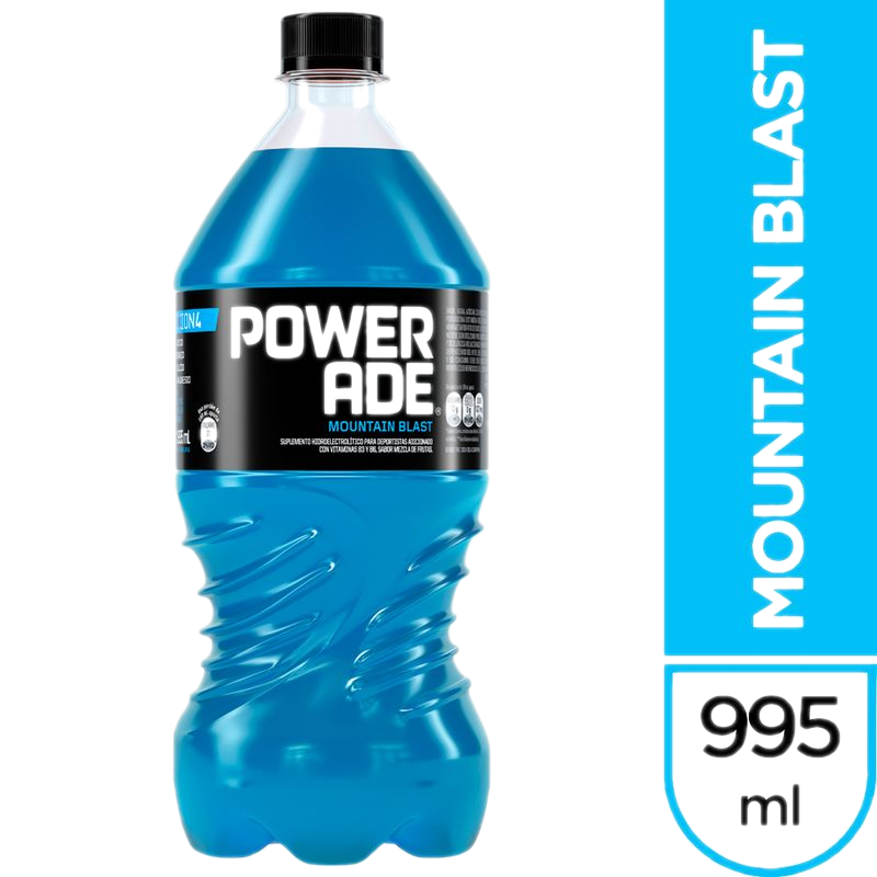 Bebida Isotónica Powerade Mountain Blast 995 Ml