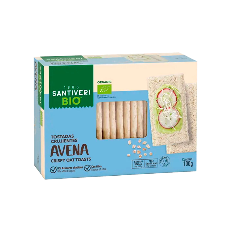 Tostada Santiveri Avena Gf 100 G