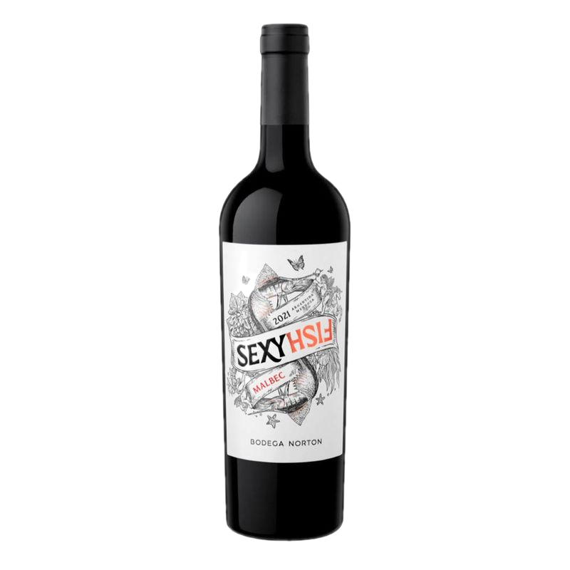 Vino Tinto Malbec Sexy Fish Norton 750 Ml