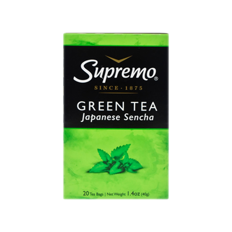 Té Verde Supremo Sencha Japones X 20 Sobres