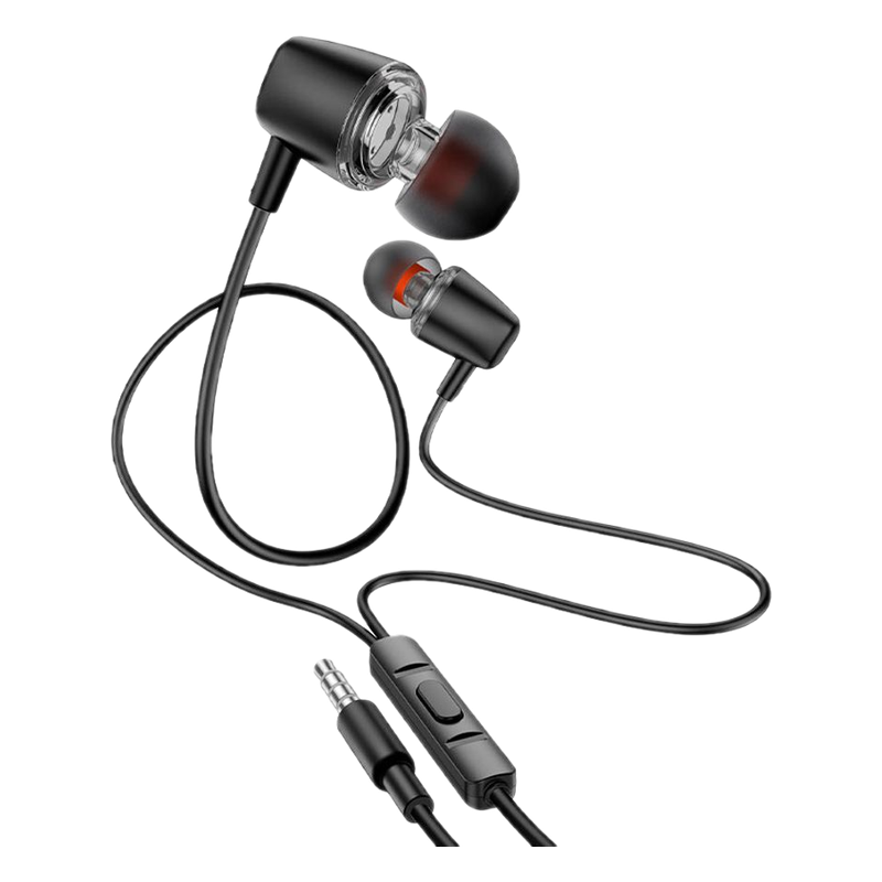 Auriculares Hoco M107 Con Micrófono Black