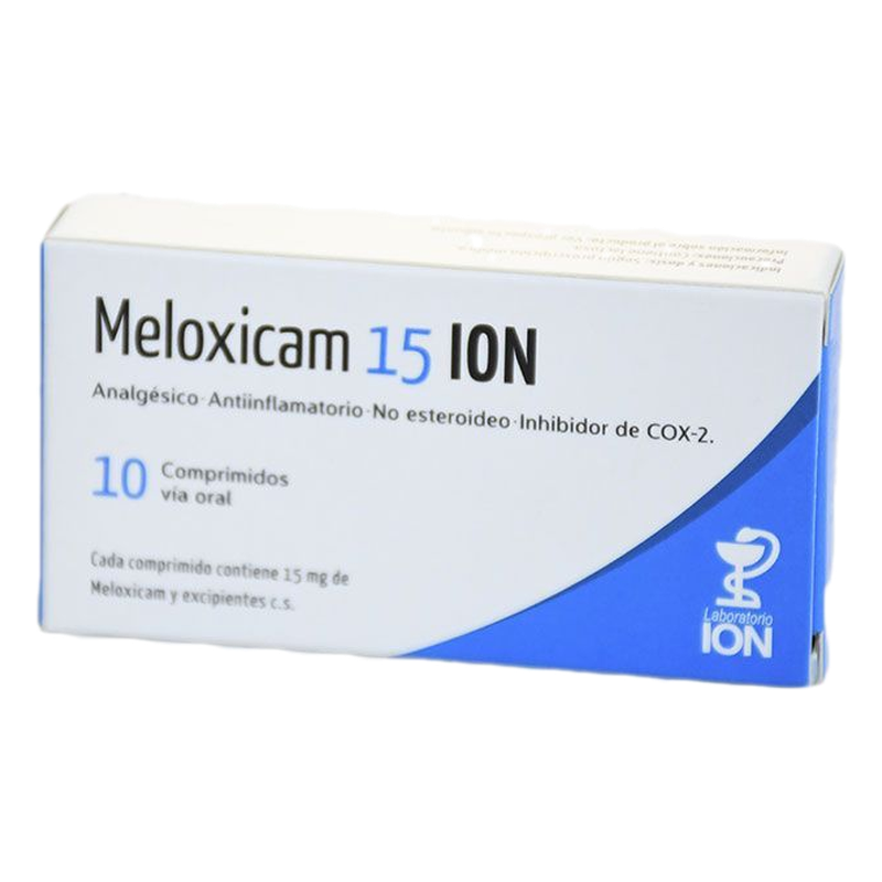 Meloxicam Ion 15 Mg X 10 Comprimidos