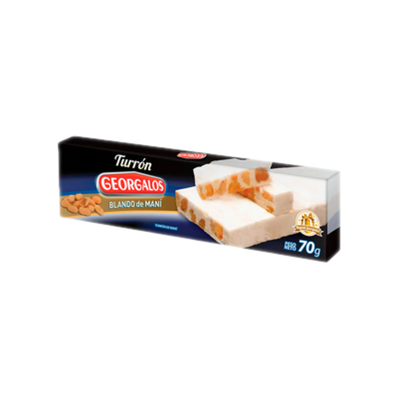 Turrón Georgalos De Maní 70 G
