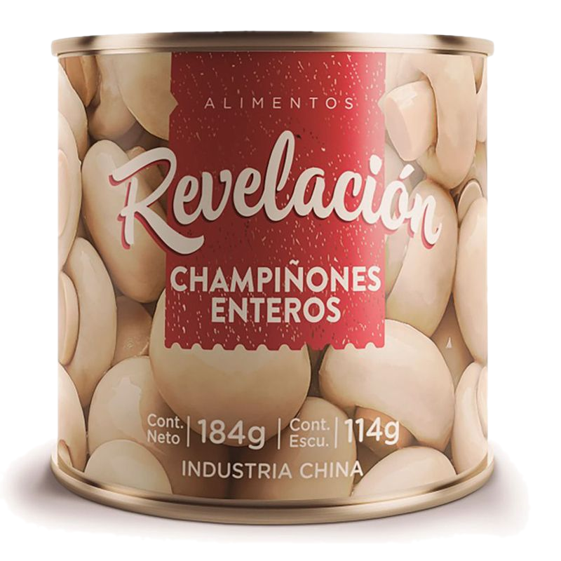 Champiñón Entero Revelación 184 G