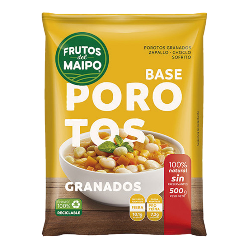 Base De Porotos Frutos Del Maipo 500 G