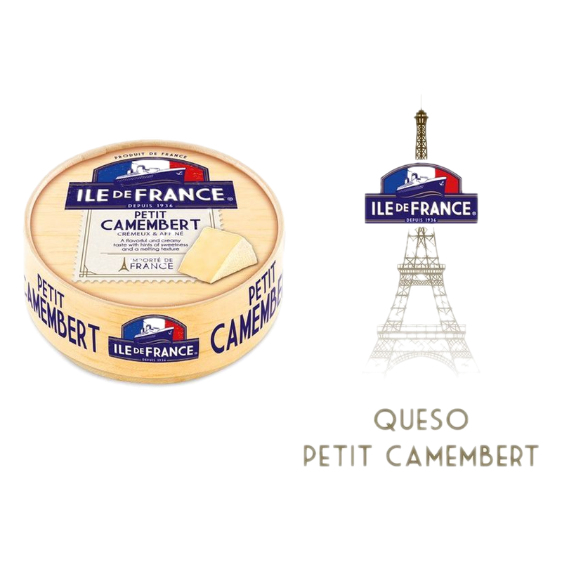 Queso Petit Camembert Ile De France 125 G
