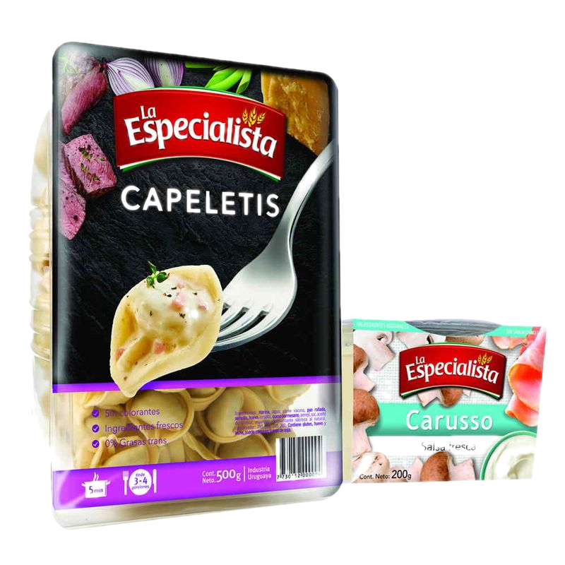 Capelletis La Especialista + Carusso 700 G