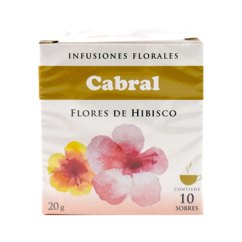 Té Flores De Hibisco Cabral 10 Sobres