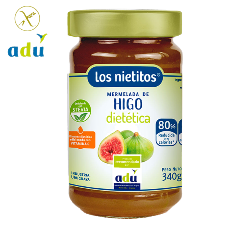 Mermelada Dietética Higo Los Nietitos 340 G