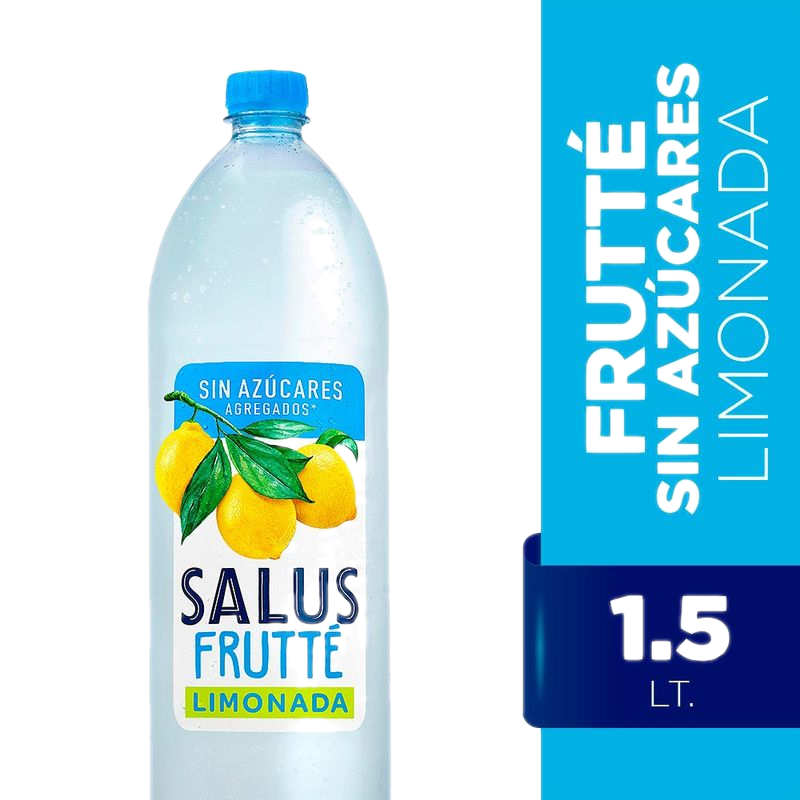 Agua Salus Frutté Sin Azúcar Limonada 1.5 L