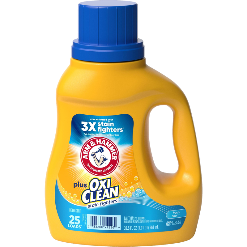 Detergente Liquido Arm & Hammer Oxiclean Fresh 961 Ml