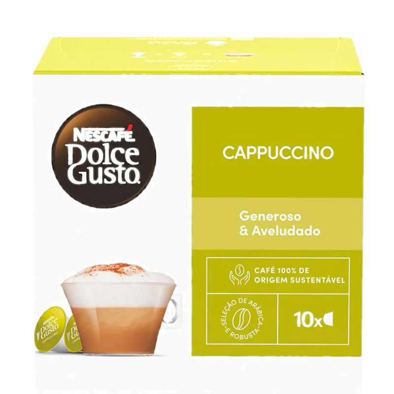 Cápsulas Cappuccino Dolce Gusto 10 Unidades
