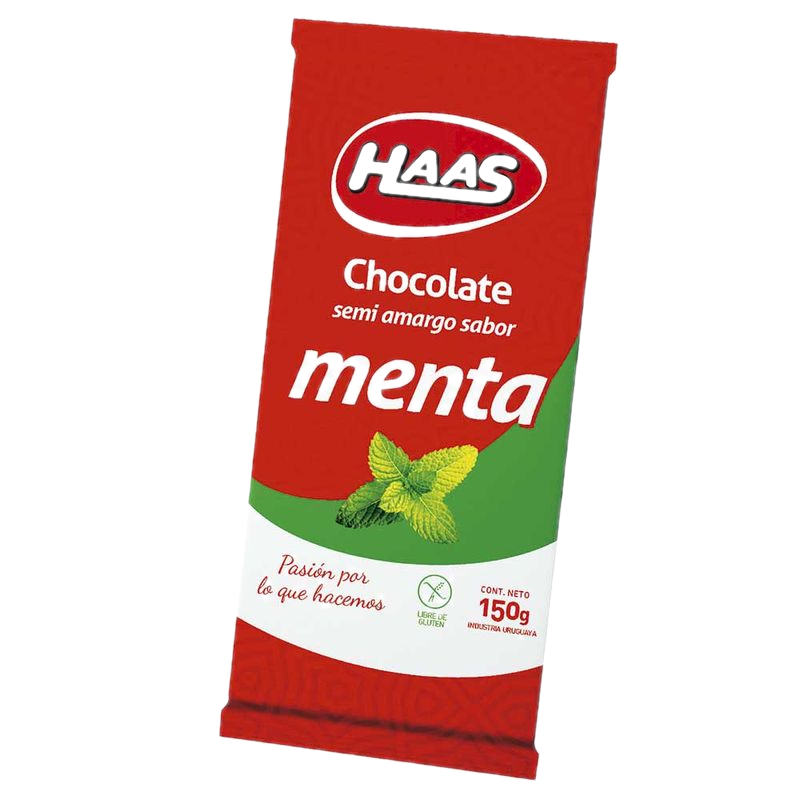 Chocolate Haas Menta 150 G
