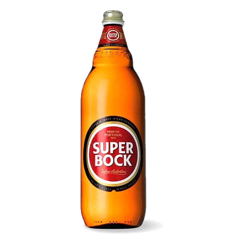 Cerveza Descartable Super Bock 1 L