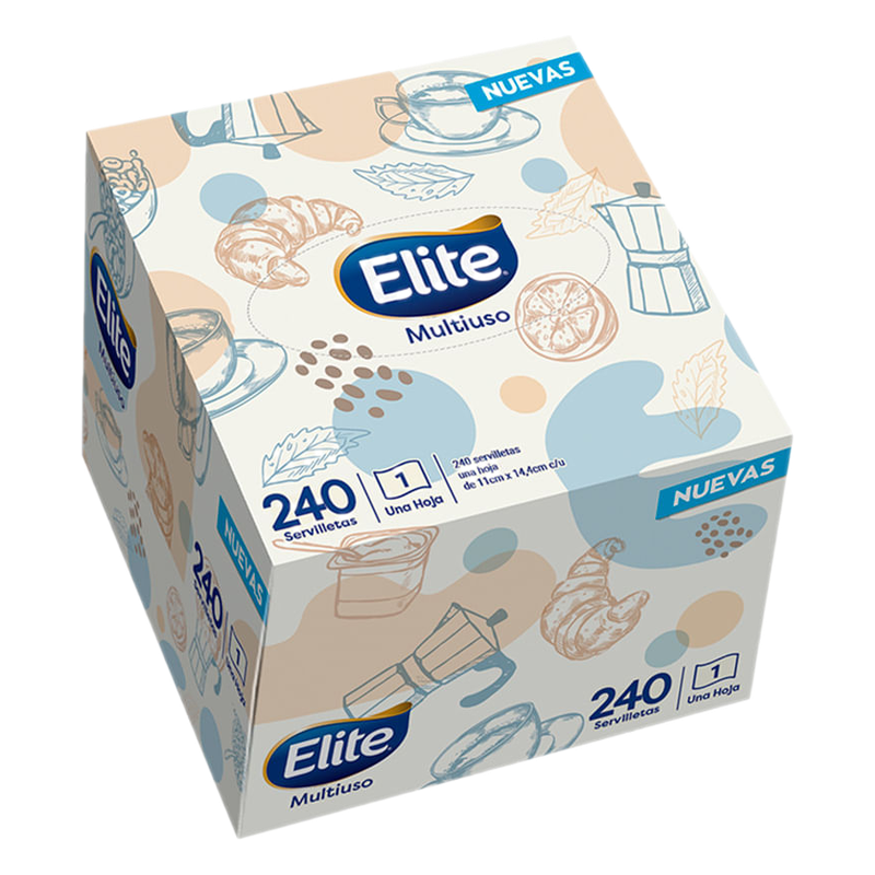 Servilletas Multiuso Elite 240 Unidades