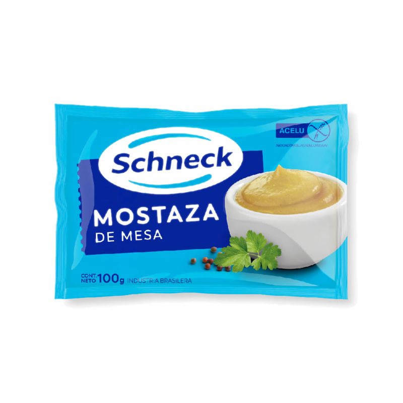 Aderezo Mostaza Schneck Sachet 100 G