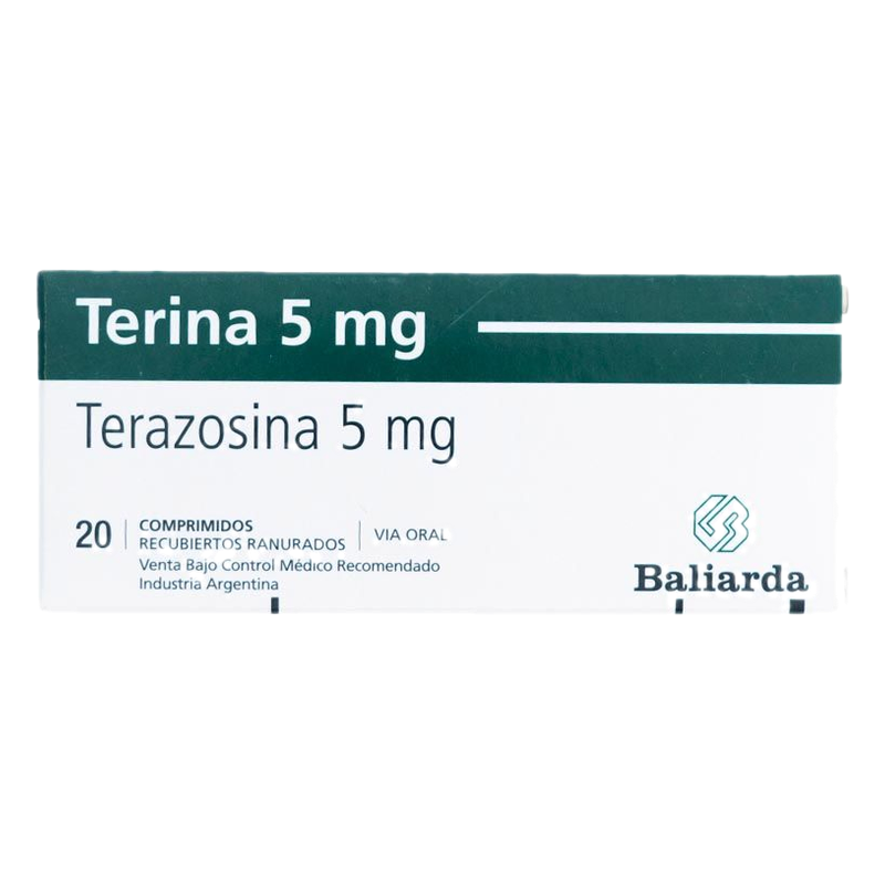 Terina 5 Ml X 20 Comprimidos