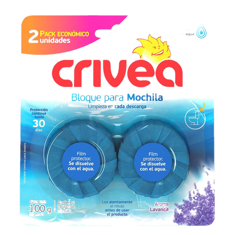 Bloque Para Mochila Crivea 2 Unidades