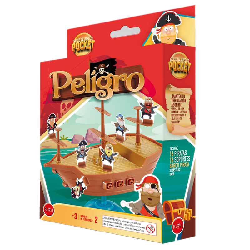 Juego Royal Peligro Piratas Pocket