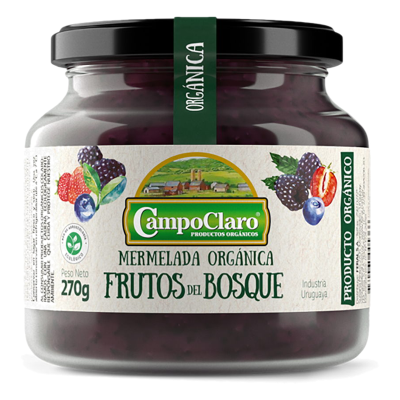 Mermelada Campoclaro Frutos Del Bosque 310 G