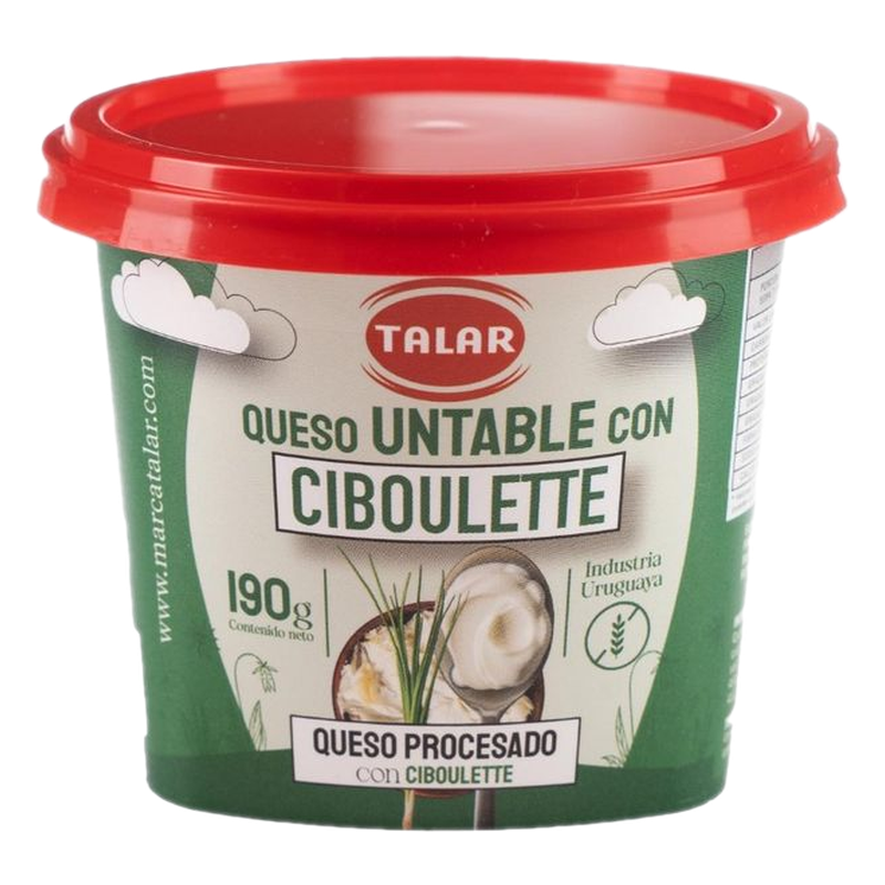 Queso Untable Talar Ciboulette 190 G