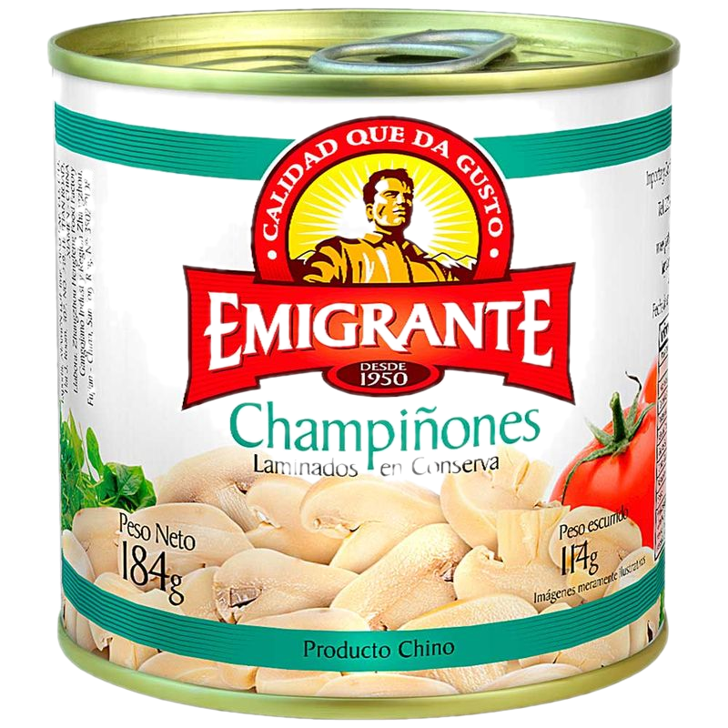 Champiñón Trozado Emigrante 184 G