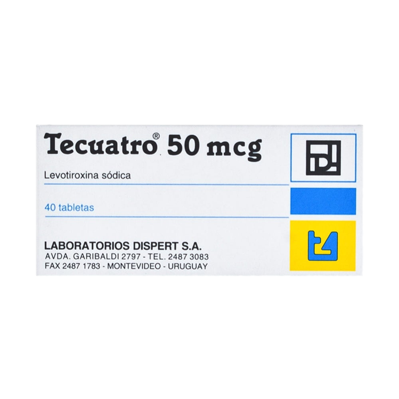 Tecuatro 50 Mcg 40 Tabletas