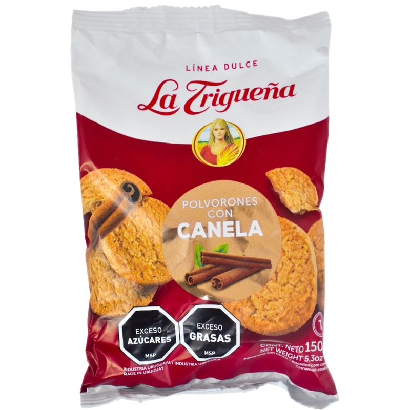 Galletitas La Trigueña Polvorones Con Canela 150 G